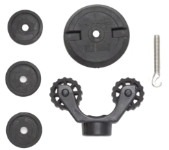 Yak-Attack Paddle Holder Leash Plug Adapter Mount With Rubber Base -Hobie Sales Store yak attack paddle holder leash plug adapter mount 1